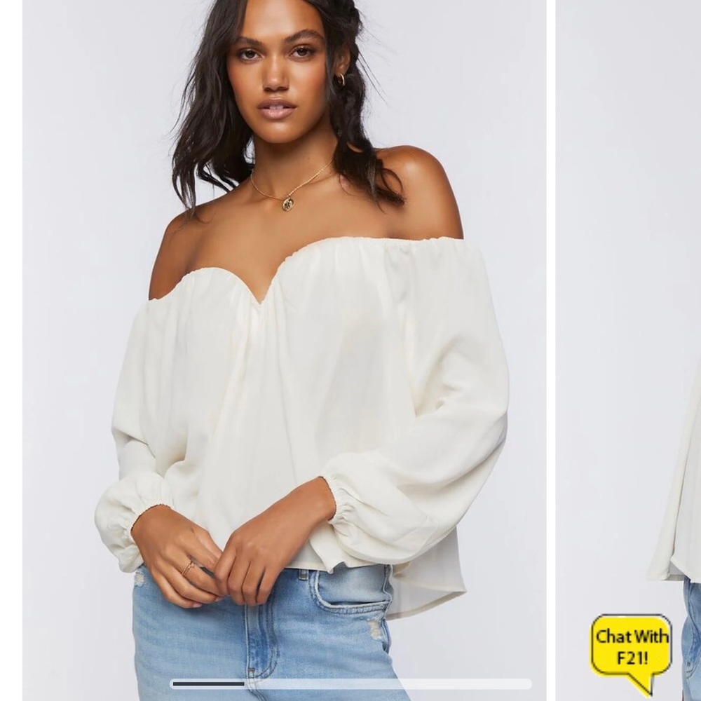 Off the shoulder top